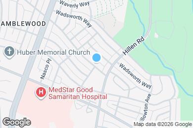 Map image of the property - 1644 Sherwood Ave