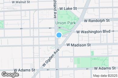 Map image of the property - 1533 W Warren Blvd