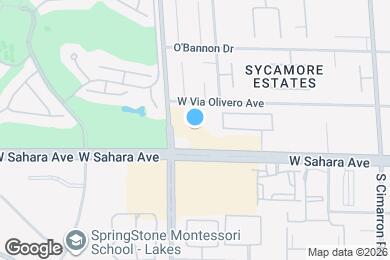 Map image of the property - 8530 W Sahara Ave