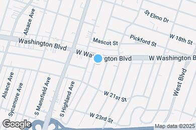 Map image of the property - 1916 S Longwood Ave