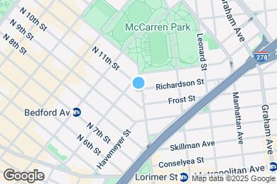 Map image of the property - 589 Union Ave