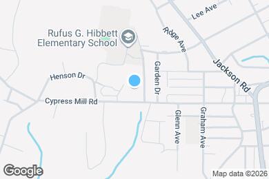 Map image of the property - Cypress Ridge