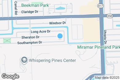 Map image of the property - 8425 Southampton Dr