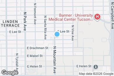Map image of the property - 1307 E Adams St