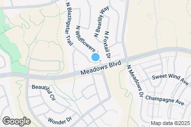 Map image of the property - 4511 N Blazingstar Trail