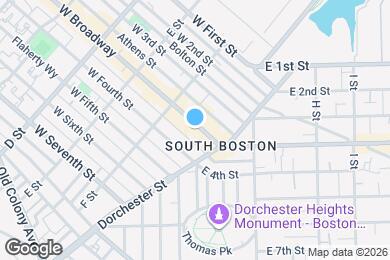 Map image of the property - 449 W Broadway