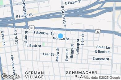 Map image of the property - 319 1/2 Jackson St