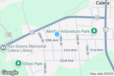 Map image of the property - 1830 20th Ave