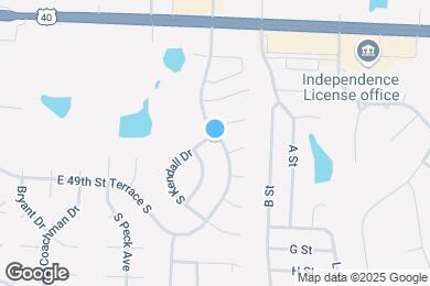 Map image of the property - 4809 S Kendall Dr