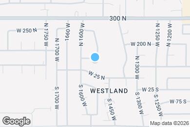 Map image of the property - 87 N 1525 W