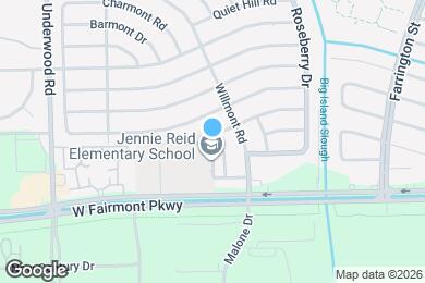 Map image of the property - 3818 Rosemont Dr