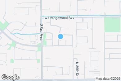 Map image of the property - 7323 N 82nd Ave