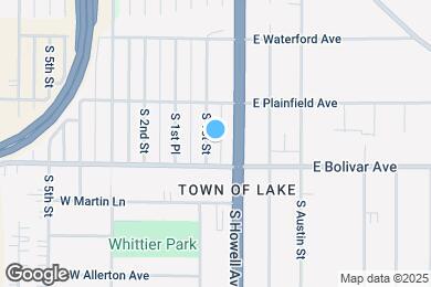 Map image of the property - 4252 1st St