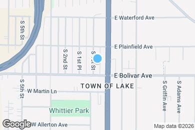 Map image of the property - 4252 S 1st St
