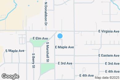 Map image of the property - 116 S Grandview St