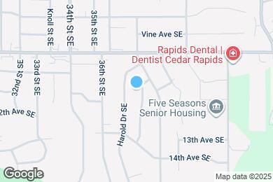 Map image of the property - 1101 Brockman Dr SE