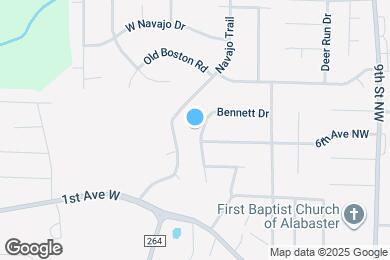 Map image of the property - 629 Bennett Dr