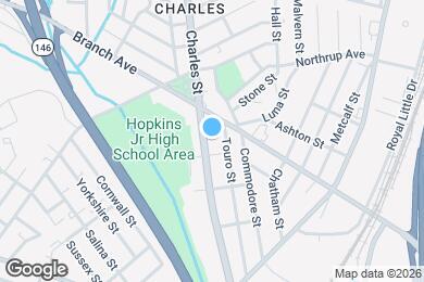 Map image of the property - 525 Charles St
