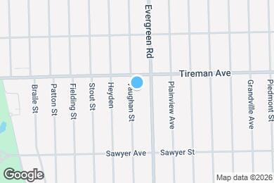Map image of the property - 7794 Vaughan St