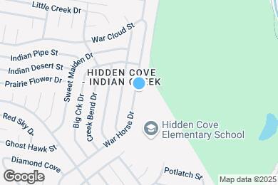 Map image of the property - 4934 War Horse Dr