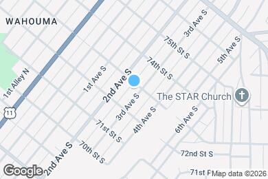 Map image of the property - 7228 3rd Ave S