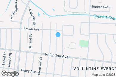 Map image of the property - 1014 Maury St