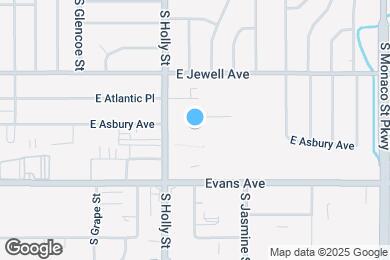 Map image of the property - 2010 S Holly St