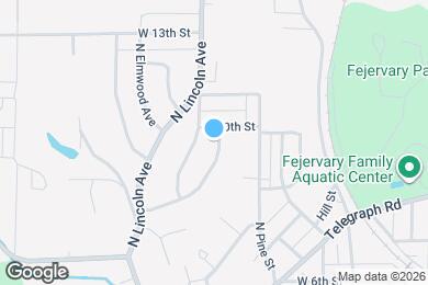 Map image of the property - 964 Cimarron Dr