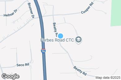 Map image of the property - 633 Beatty Rd