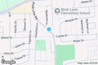 Map image of the property - 1301 Pole Line Rd