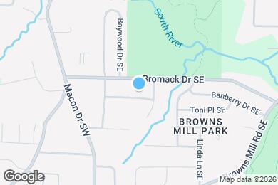 Map image of the property - 136 Hillsdale Dr SE