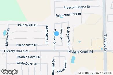 Map image of the property - 7209 Chaucer Dr