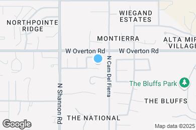 Map image of the property - 2746 W Calle San Isidro