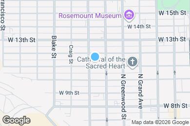 Map image of the property - 615 W 11th St