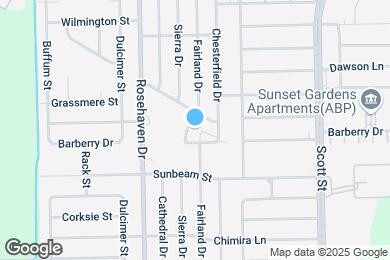 Map image of the property - 9701 Fairland Dr