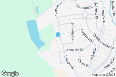 Map image of the property - Studio 868 Antiquity Drive behind 2 car garage