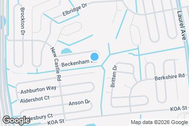 Map image of the property - 230 Beckenham Dr