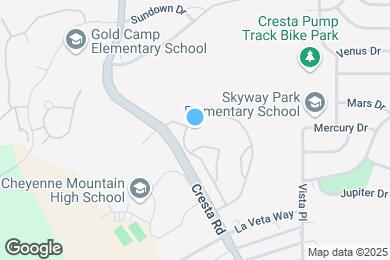 Map image of the property - Retreat at Cheyenne Mountain