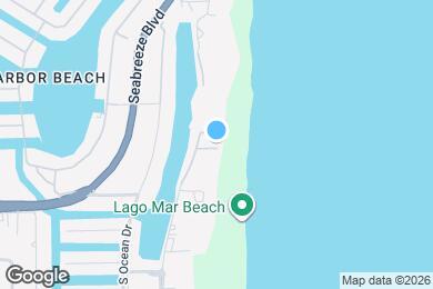 Map image of the property - 1598 S Ocean Ln