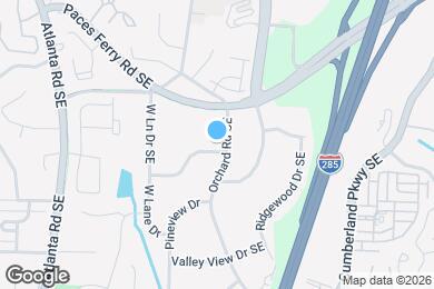 Map image of the property - 3820 Orchard Rd SE -APT