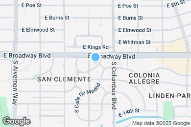 Map image of the property - 114 S Calle El Centro