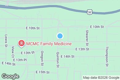 Map image of the property - 1216 Quinton St