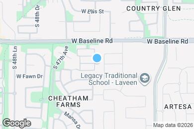 Map image of the property - 7731 S 45th Ln