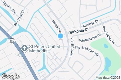 Map image of the property - 1405 White Pine Dr