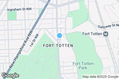Map image of the property - 5001 North Capitol St NE