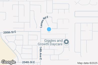 Map image of the property - 1417 200th St Ct E