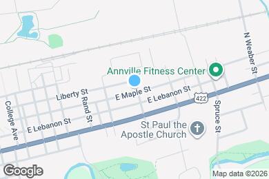 Map image of the property - 559 Maple St