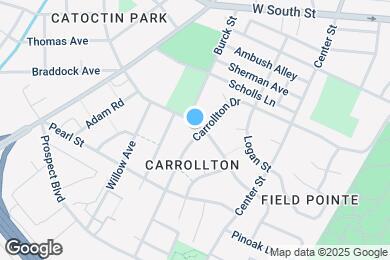 Map image of the property - 463 Carrollton Dr