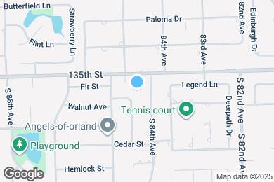 Map image of the property - 8431 W 135th St