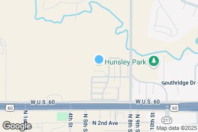 Map image of the property - Creek Crossing Seniors